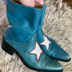 Vintage blue Baci Star boots! ⭐️✨💙 Sz 7